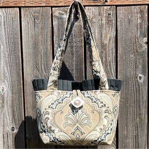 Handmade shoulder bag purse tote